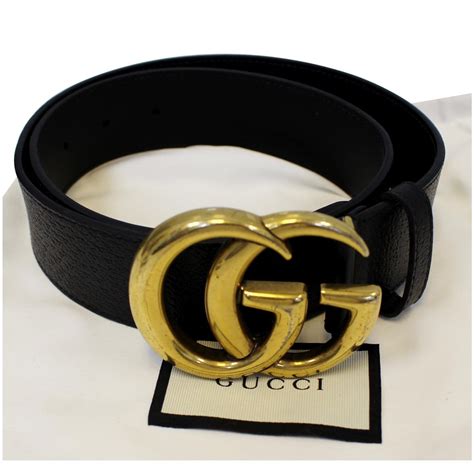 blsck gucci belt